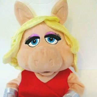 Jim Henson Muppets Miss Piggy Hand Puppet Disney Toys R US Plush Stuffed Animal 2