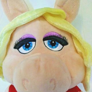 Jim Henson Muppets Miss Piggy Hand Puppet Disney Toys R US Plush Stuffed Animal 3