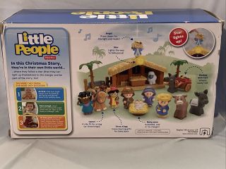Fisher - Price Little People Deluxe - A Christmas Story Nativity Scene Playset w/Box 3