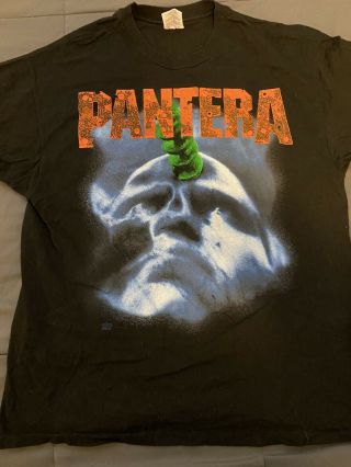 Pantera Vintage 1995 Far Beyond Driven Xl Tour Shirt Down Damageplan