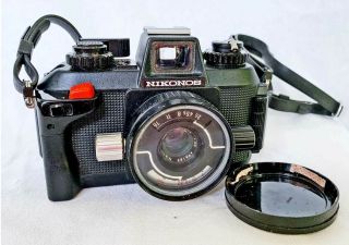 Nikonos Iv - A Underwater Camera Nikon 35mm Nikkor Instruction Extra O Ring Case