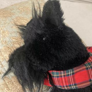 Folktails Folkmanis Plush Full Body Black Scottish Terrier Puppy Dog Puppet Vgc