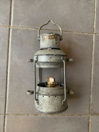 Vintage Anchor Ships Lantern Lamp 2