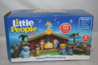Fisher Price Little People Christmas Story Musical Nativity Set 2005
