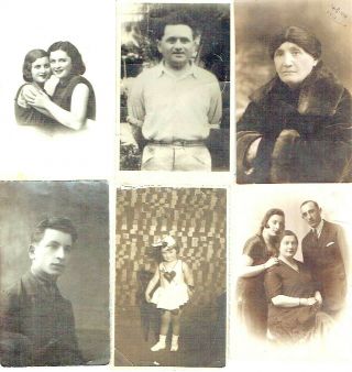 10 antique photos of Jewish people,  1910 - 1930’s Eastern Europe,  Yiddish,  Hebrew 2