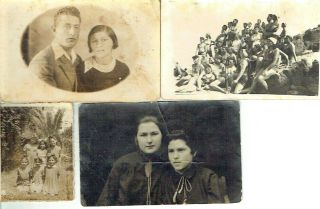 10 antique photos of Jewish people,  1910 - 1930’s Eastern Europe,  Yiddish,  Hebrew 3