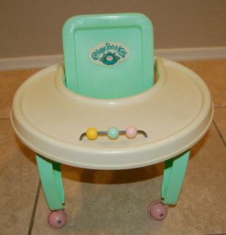 Vintage Coleco Cabbage Patch Kids Walker Play Chair 1986