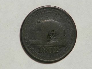Ceylon 1802 1/192 Rix Dollar