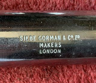 Vintage Chrome Brass Siebe Gorman Divers Torch Maritime Marine Nautical