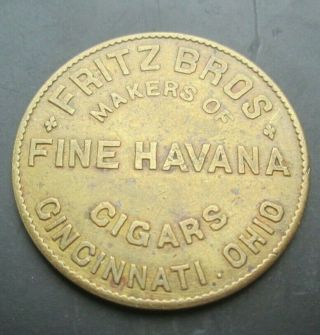 Cincinnati Ohio Fritz Bros.  Cigars Early