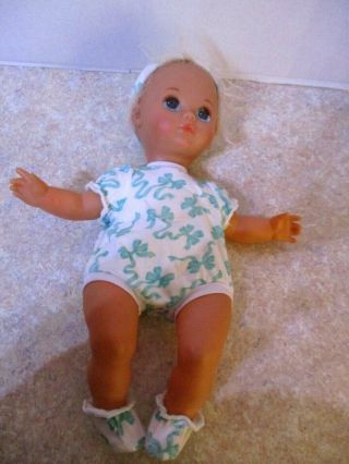 Vintage Dreamland Babies Doll 1994 Mattel Blue Eyes Blonde Hair Euc