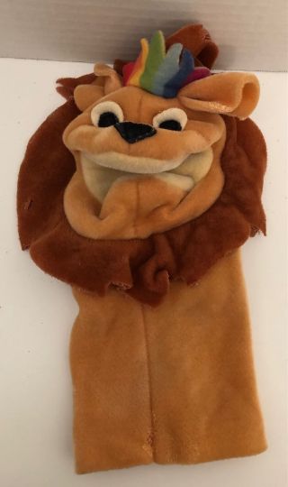 Baby Einstein Leo Lion Hand Puppet Pre - Disney Hebrew University
