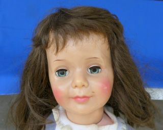 Vintage 1950s - 60s Ideal Patti Playpal G - 35 Doll Sleep Eyes Jointed