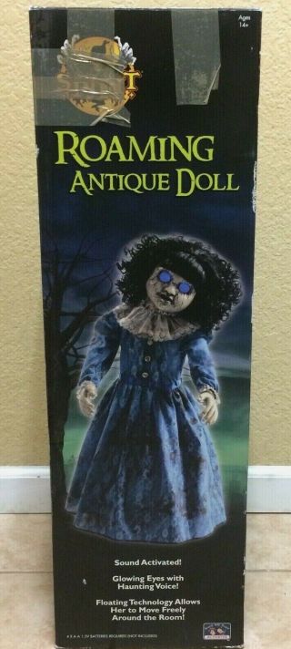 Spirit Halloween Roaming Antique Doll Lost Lizzie - And