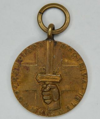 Romania Kingdom Medal For Crusade Against Communism 1941 Ww2