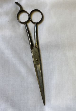 Antique H.  Boker & Co.  Usa Razor Steel Barber Scissors 6.  5 " Length