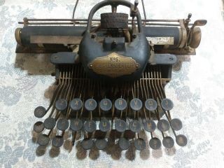 Antique 1892 Blickensderfer No.  5 Portable Typewriter