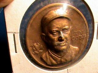 Ty Cobb State Of Georgia Medal High Relief