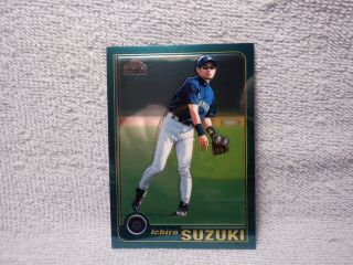 Mlb 2001 Topps Traded Chrome Rookie - Ichiro