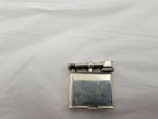 Antique Sterling Silver Lift Arm Lighter - Made In Mexico