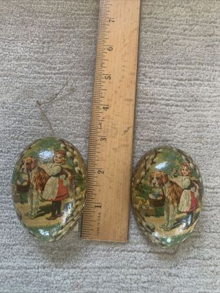Antique German Easter Egg Candy Container