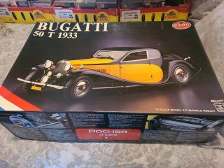 Pocher Bugatti 50t 1933 Yellow 1:8 Model Car Parts Only