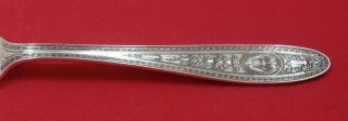 Wedgwood By International Sterling Silver Cold Meat Fork 9 " Antique Serving