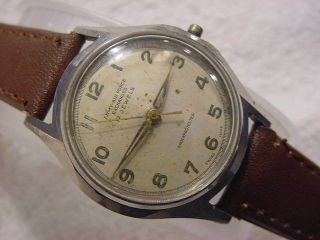 Vintage Antique Wwii World War Ii Military Breitling Army Automatic Mens Watch