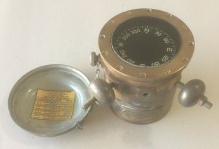 Vintage US Navy No.  5 compass Mark 2 binnacle 2