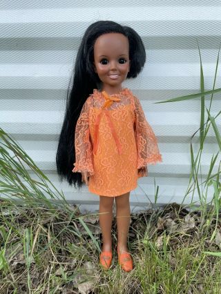 Ideal Crissy 1968 Vintage African American Crissy Doll Hair Grow