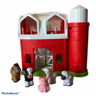Fisher Price Little People Animal Friends Farm Barn With Sounds Farm Animals