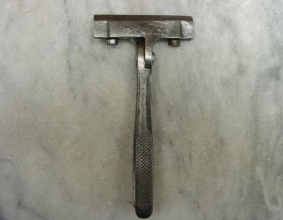 Old Tools,  Antique Ps&w Tinsmith Bending Tool,  7 - 3/16 ",  13/16 " X 3 - 1/2 " Jaws,  Xlint