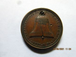 So - Called Dollar - 1876 - Independence Hall Liberty Bell Dollar