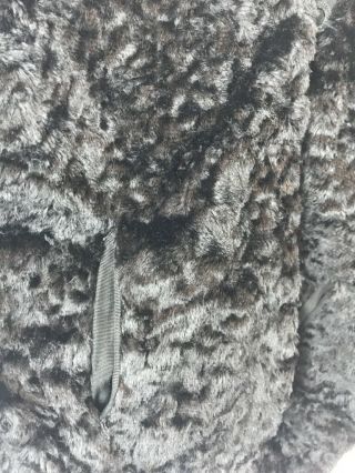 Morton ' s Vintage Faux Fur Shrug,  no Size tag S - M Black 3