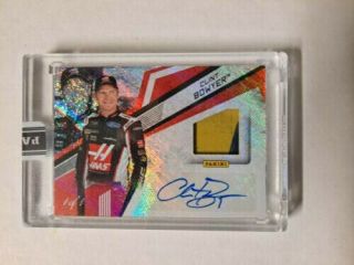 2017 Panini Clint Bowyer Relic Auto 1 Of 1 Encased Online Exclusive