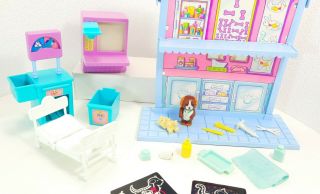 Vintage Littlest Pet Shop Lps - Play And Care Playset - Complete -