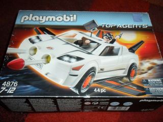 Playmobil Top Agents 4876 Secret Agent Racer Spy Car