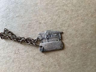 Antique Machine morehead manufacturing Company detroit mich keychain 3