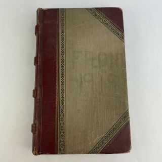 Antique Vintage Cash Ledger Book 1916 - 1917 Michigan Grain Elevator Handwriting