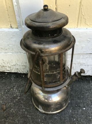 Vintage Coleman Lantern Lamp Mica Shade Vintage 1926 For Restoration Canada