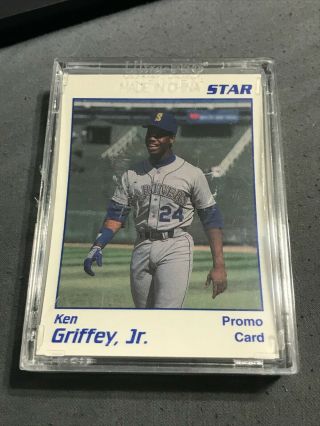1991 Star Co Company Ken Griffey Jr 9 Card Set Plus Promo Card White Border/1500