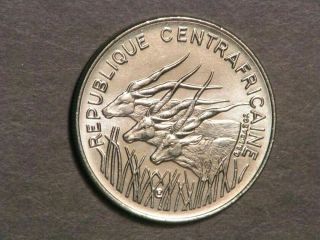Central African Republic 1976 100 Francs Bu
