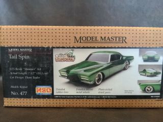 Tail Spin Testors Model Master 1/25 Scale Resin Car Hot Rod Figurine Kit 477
