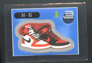 Hard To Find 1998 Upper Deck Nike Air Jordan 1 Shoe Michael Jordan Htf Sneakers