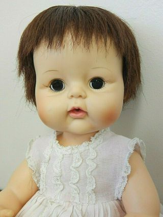 Madame Alexander Vintage 1965 13.  5 " Sweet Tears Baby Doll W/original Dress