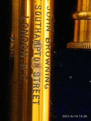 Antique Brass Pocket Field Spectroscope Spectrometer Scientific Instrument Tool