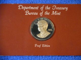 Jimmy Carter U.  S.  Presidential Medal,  Proof,  Bronze,  1 5/16 Inch.  $2 Ship