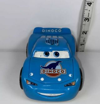 Disney Pixar Cars Shake And Go Talking Dinoco Car Blue Lightning Mcqueen Sounds