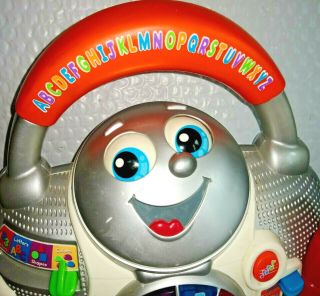Fisher Price Fun 2 Learn Sing - Along Animated Light Up Learning DJ Animated ' 07 2