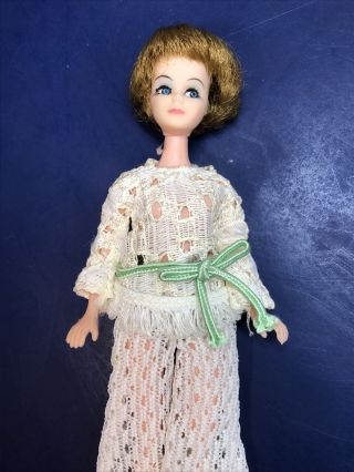 6” Vintage Topper Dawn Fashion Model Doll Head To Toe Redress Bell Bottom 0717